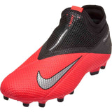 Nike Phantom VSN 2 Academy FG Men's Soccer Cleats - Crimson
