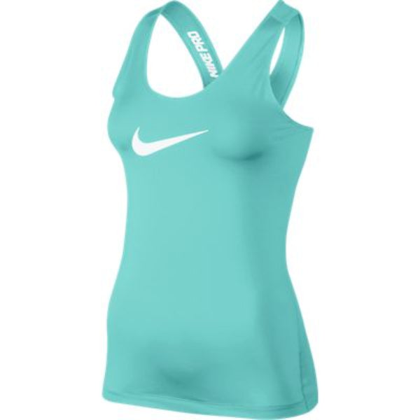 Nike Pro Core Fitted Women's Tank Top - Aqua