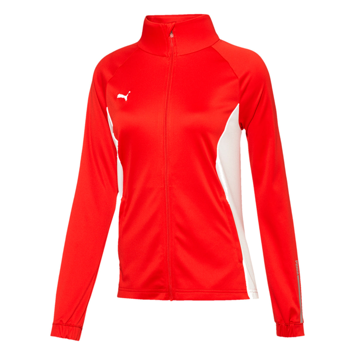 Chaqueta PUMA Hergame Walkout roja/blanca