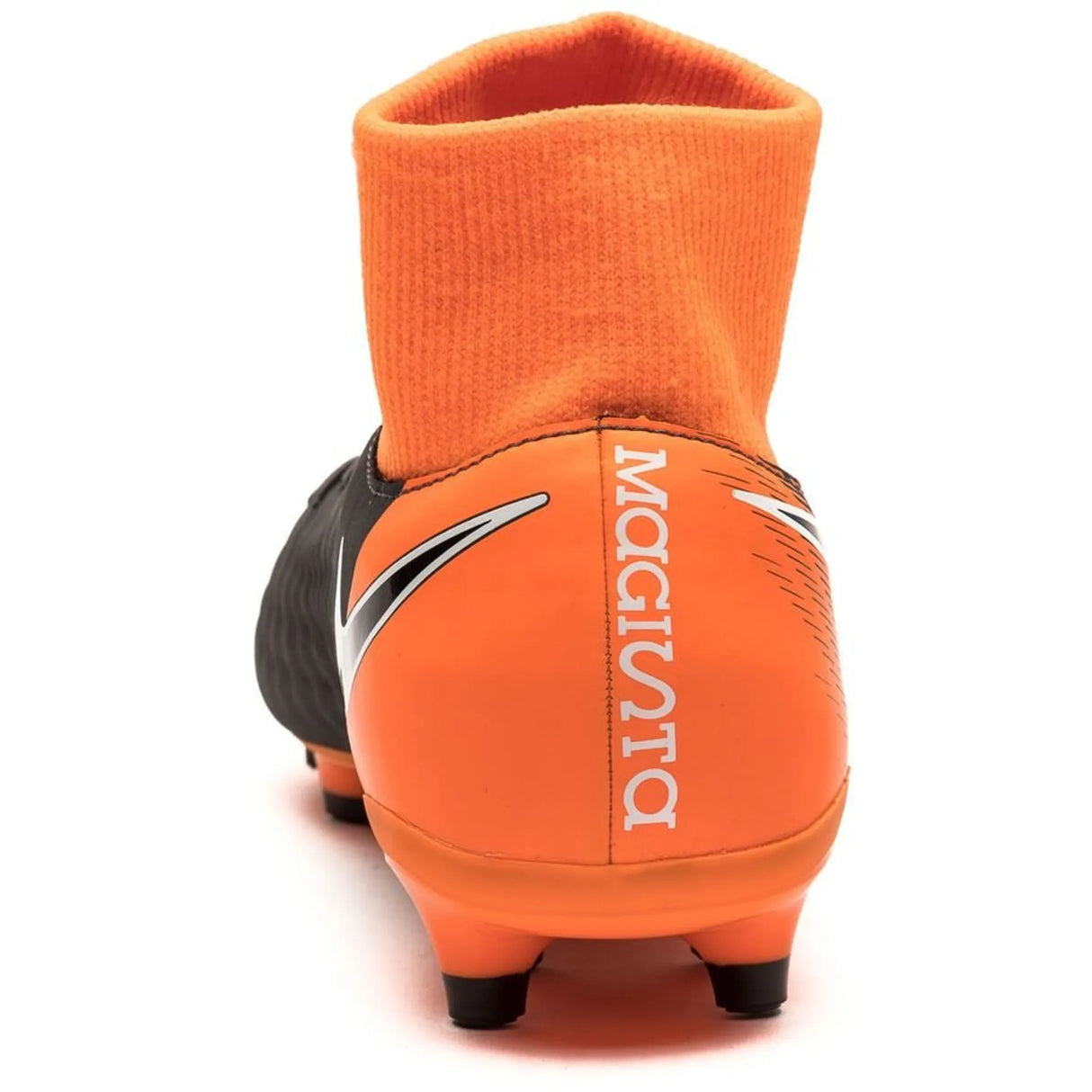 Nike Magista Obra 2 Academy DF FG Firm Ground Soccer Cleats - Dark Grey/Black/Total Orange