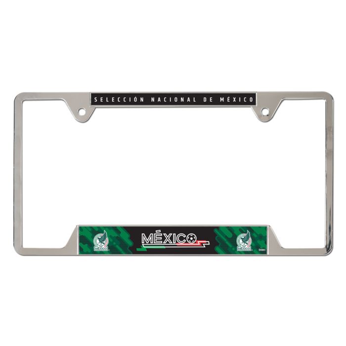 WC Mexico Metal License Plate