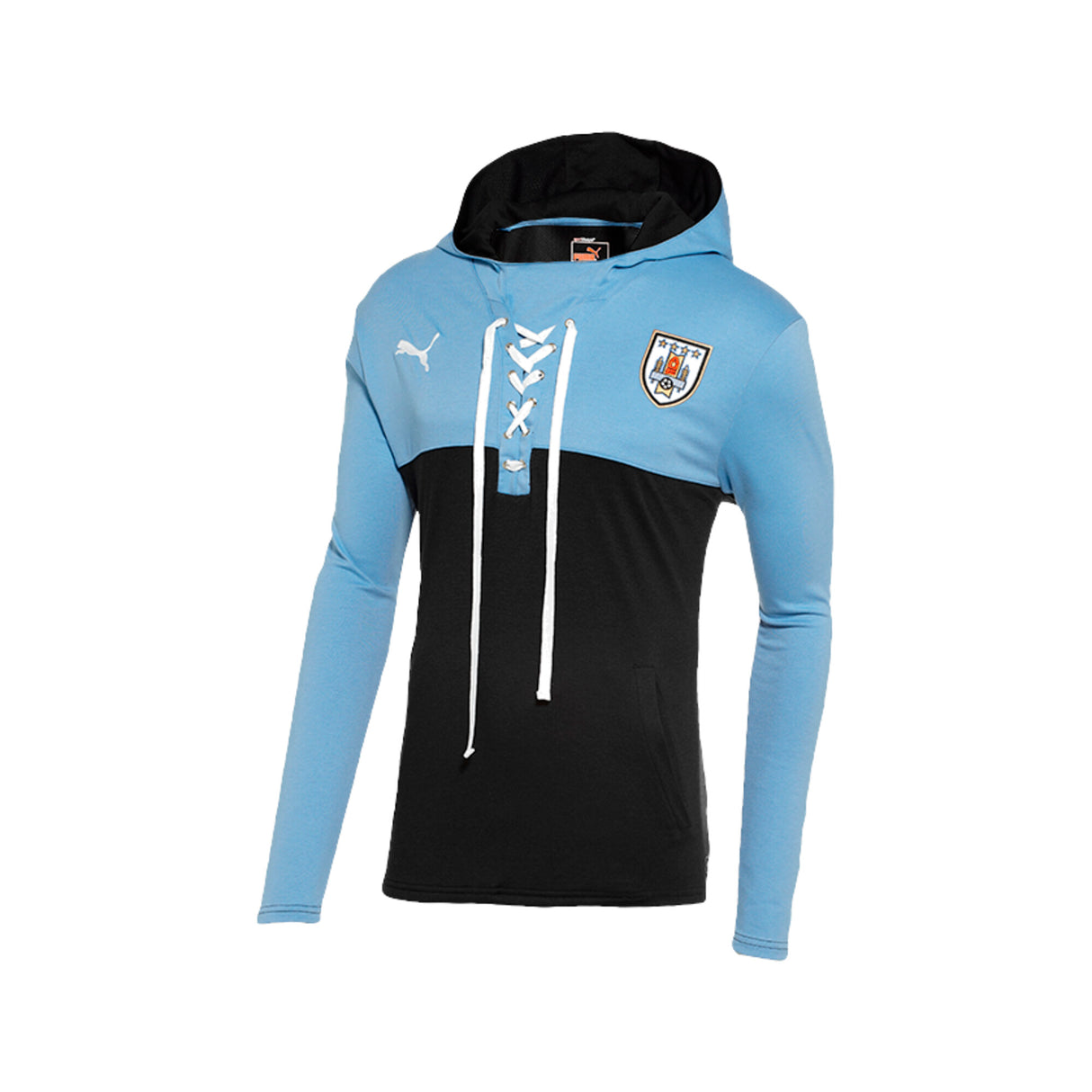 Chaqueta PUMA Uruguay Walk Out - Negro/Azul