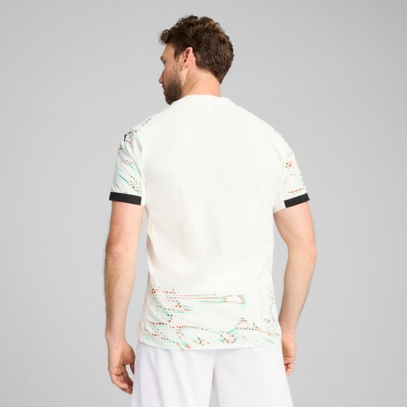 PUMA Portugal Away Authentic Men's Soccer Jersey 25/26 - White/Black