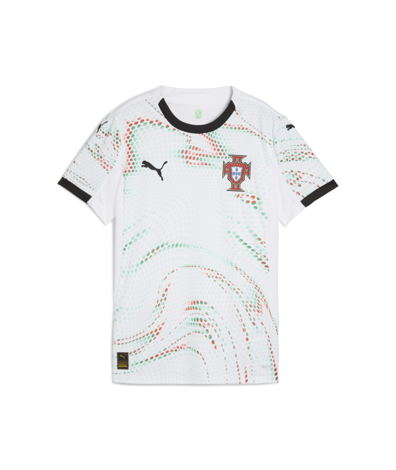 PUMA Portugal Away Women's Soccer Jersey 26 - White/Black