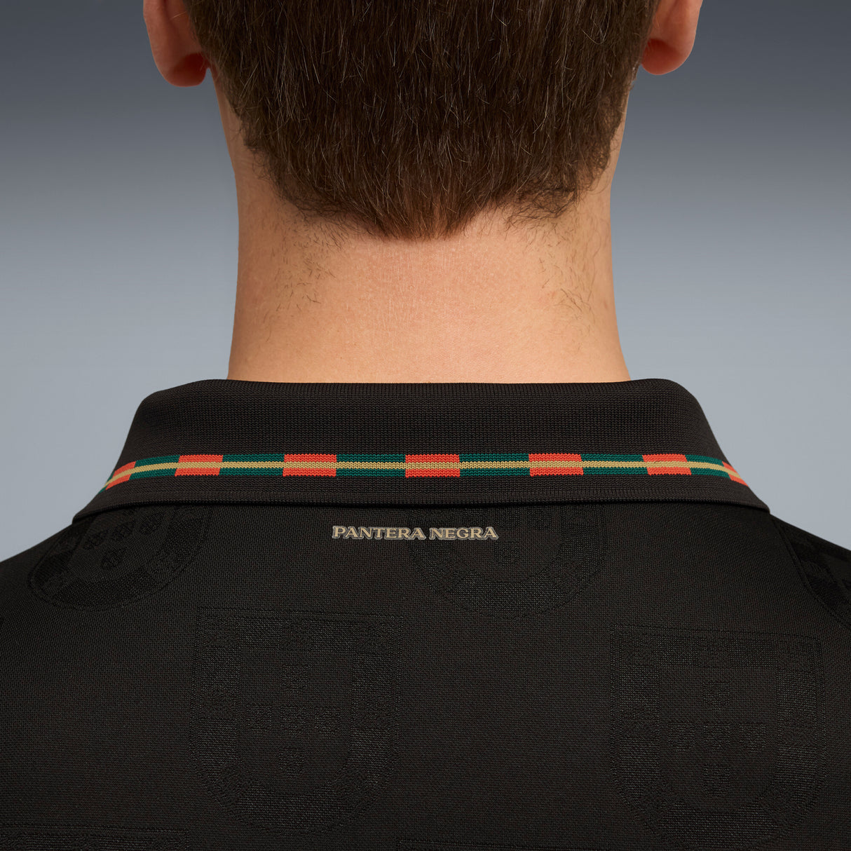 PUMA Portugal SE Authentic W/BOX Men's Soccer Jersey 26- Black/Gold