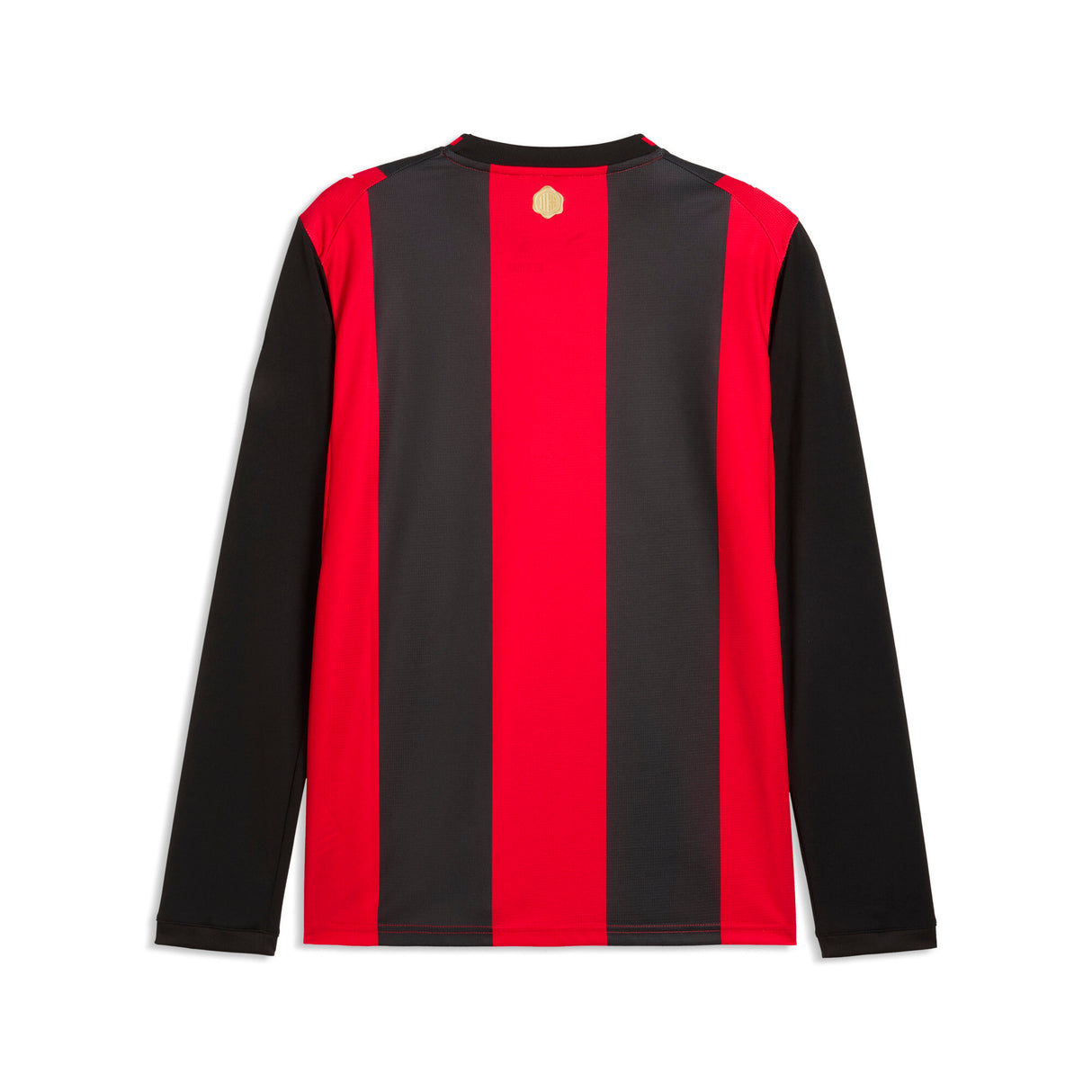 Camiseta de Fútbol Hombre PUMA AC Milan Local Manga Larga 2026 - Negro/Rojo