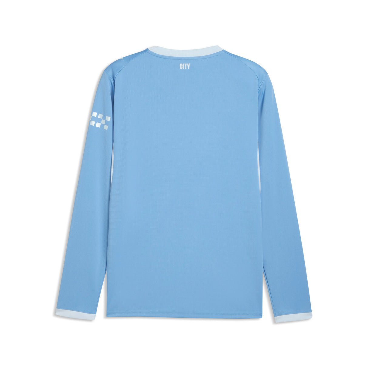 PUMA Manchester City Home Long Sleeve Men's Soccer Jersey 2026 - Light Blue/Icy Blue