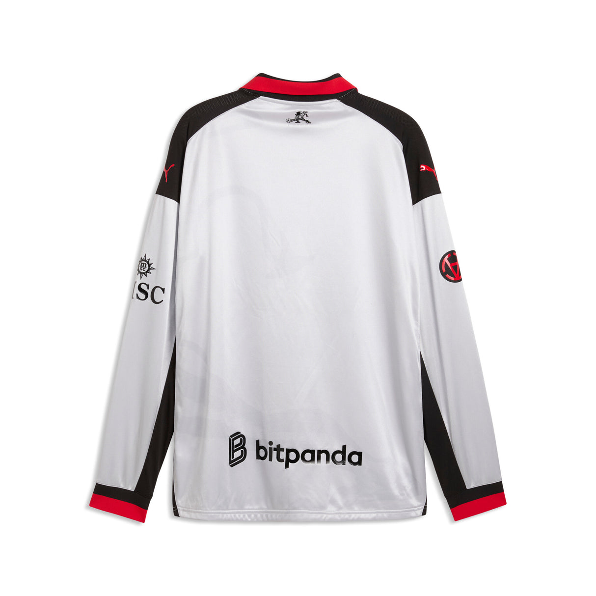 PUMA AC Milan x Slam Jam Limited Edition Long Sleeve Men's Soccer Jersey 26/27 - Silver