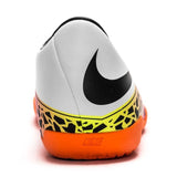 Nike HyperVenom Phelon II IC Indoor Soccer Shoes - White/Black/Total Orange