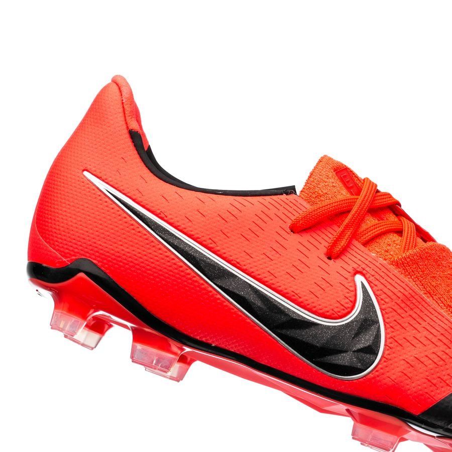 Nike Phantom Venom Elite FG Youth Soccer Cleats - Bright Crimson/Black/Crimson
