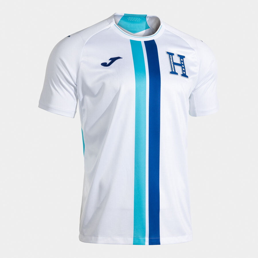 Joma Honduras Home Men's Soccer Jersey 26 - White/Royal