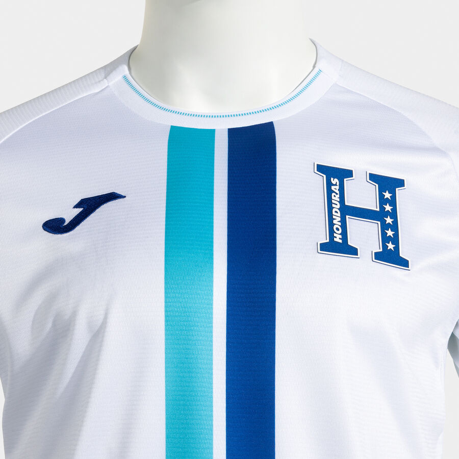 Joma Honduras Home Men's Soccer Jersey 26 - White/Royal