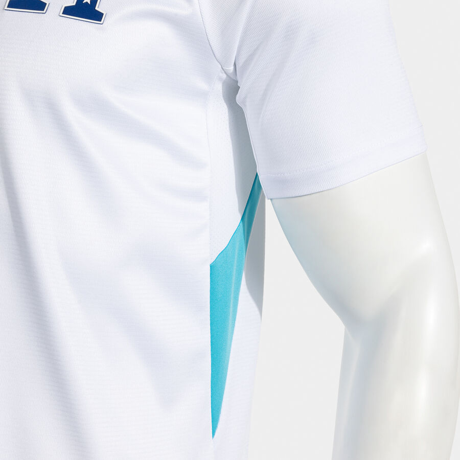 Joma Honduras Home Men's Soccer Jersey 26 - White/Royal