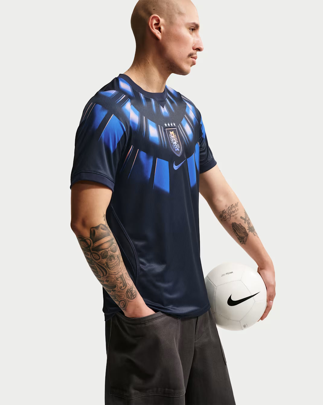 Nike Uruguay 2026 Away Stadium Jersey - Black