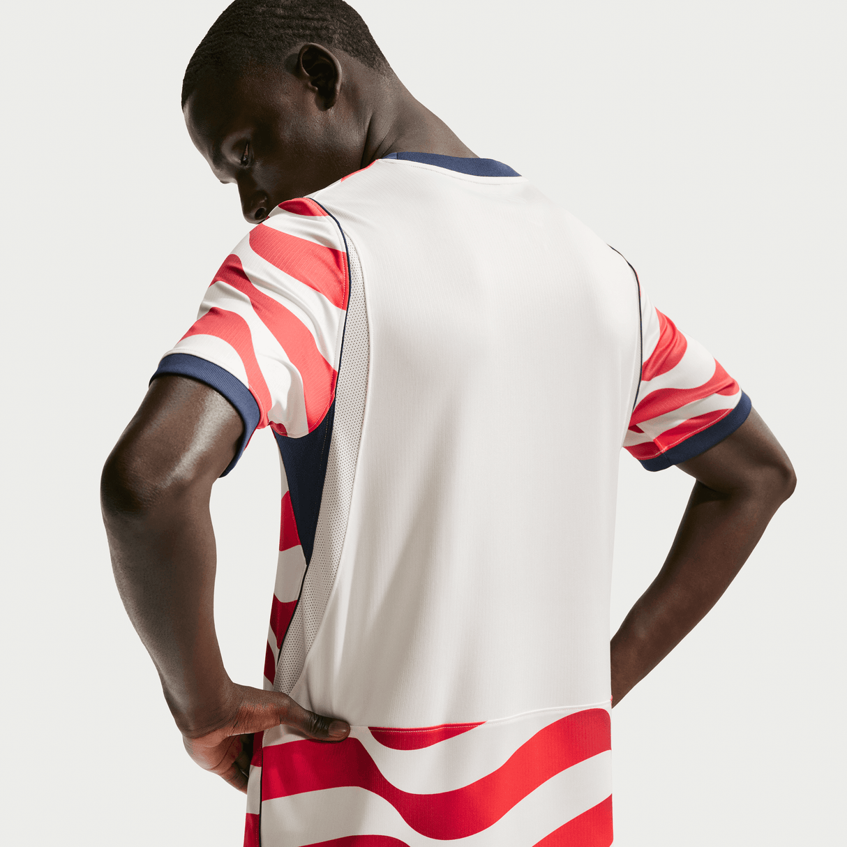 Nike USMNT Home Men's Soccer Jersey 2026 White/Red/Blue