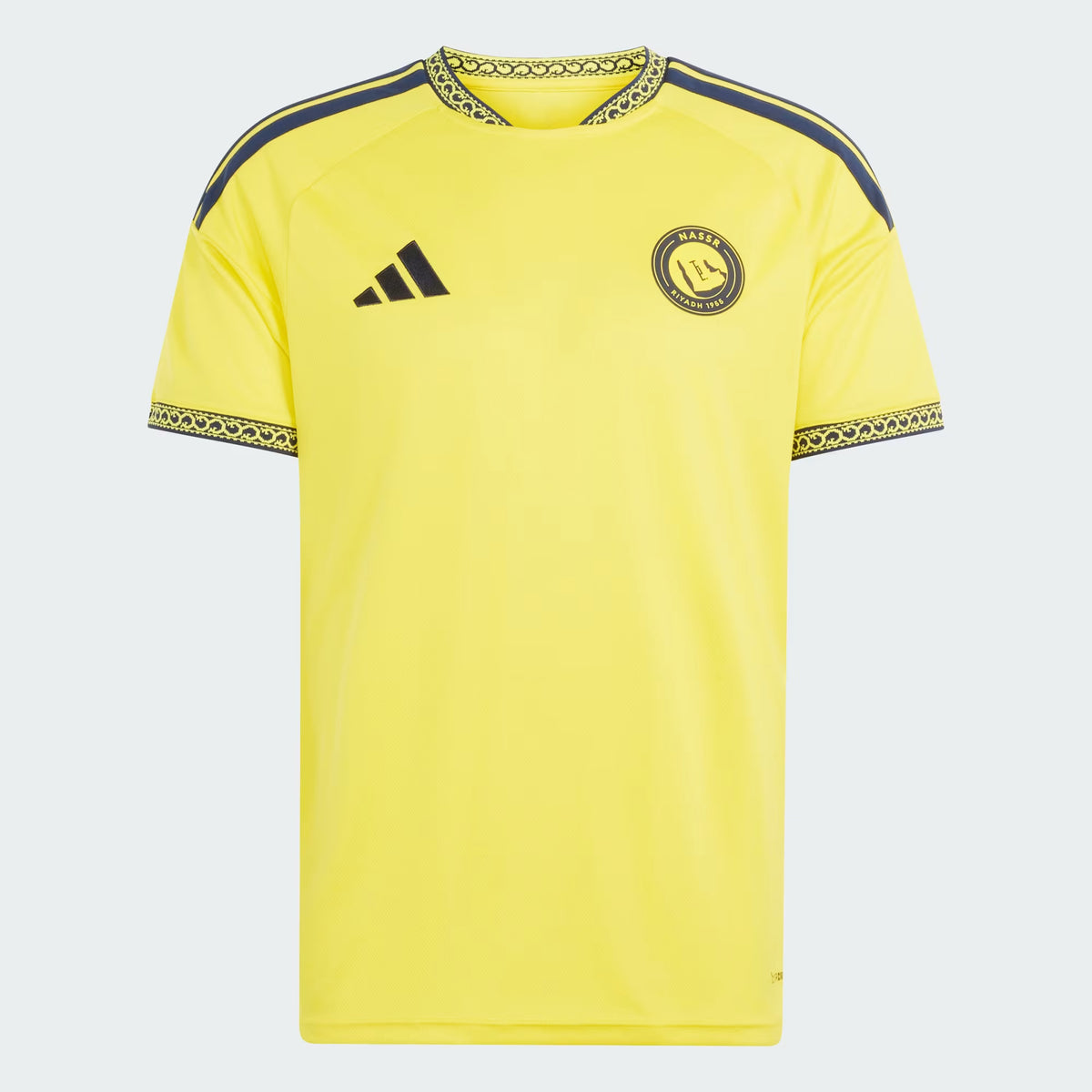 adidas Al Nassr FC Home Men's Soccer RONALDO 7 Jersey 26/27 - Yellow/Blue