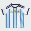 adidas Argentina Home Baby Soccer Mini Kit 26 - White/Blue