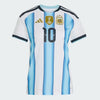 adidas Argentina Home 10 Women's Soccer Jersey 26 - White/Blue