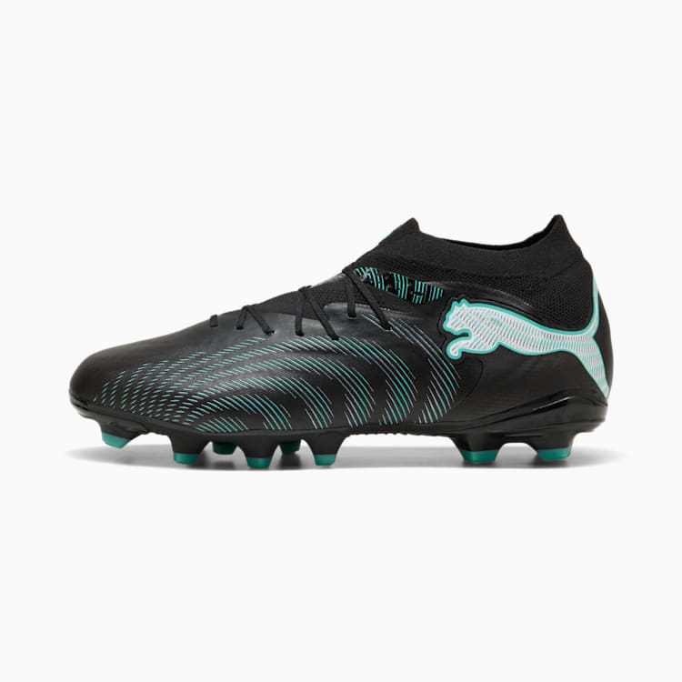 PUMA Future 9 Pro FG/AG Fim Ground/Artificial Ground Men's Soccer Cleats - Black/Mint/White