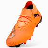 PUMA Future 8 Match FG/AG Men's Soccer Cleats - Orange/Black