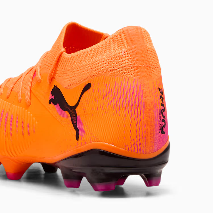 PUMA Future 8 Match FG/AG Men's Soccer Cleats - Orange/Black