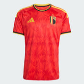 adidas Belgium Home Men's Soccer Jersey 26 - Red/Gold