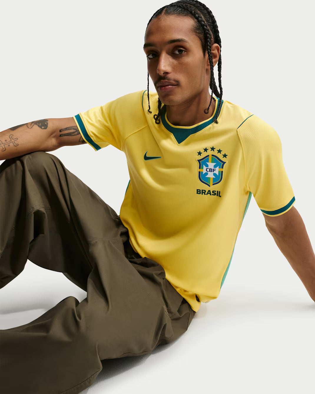 Nike Brazil Home Men's Soccer Jersey 2026 - Yellow
