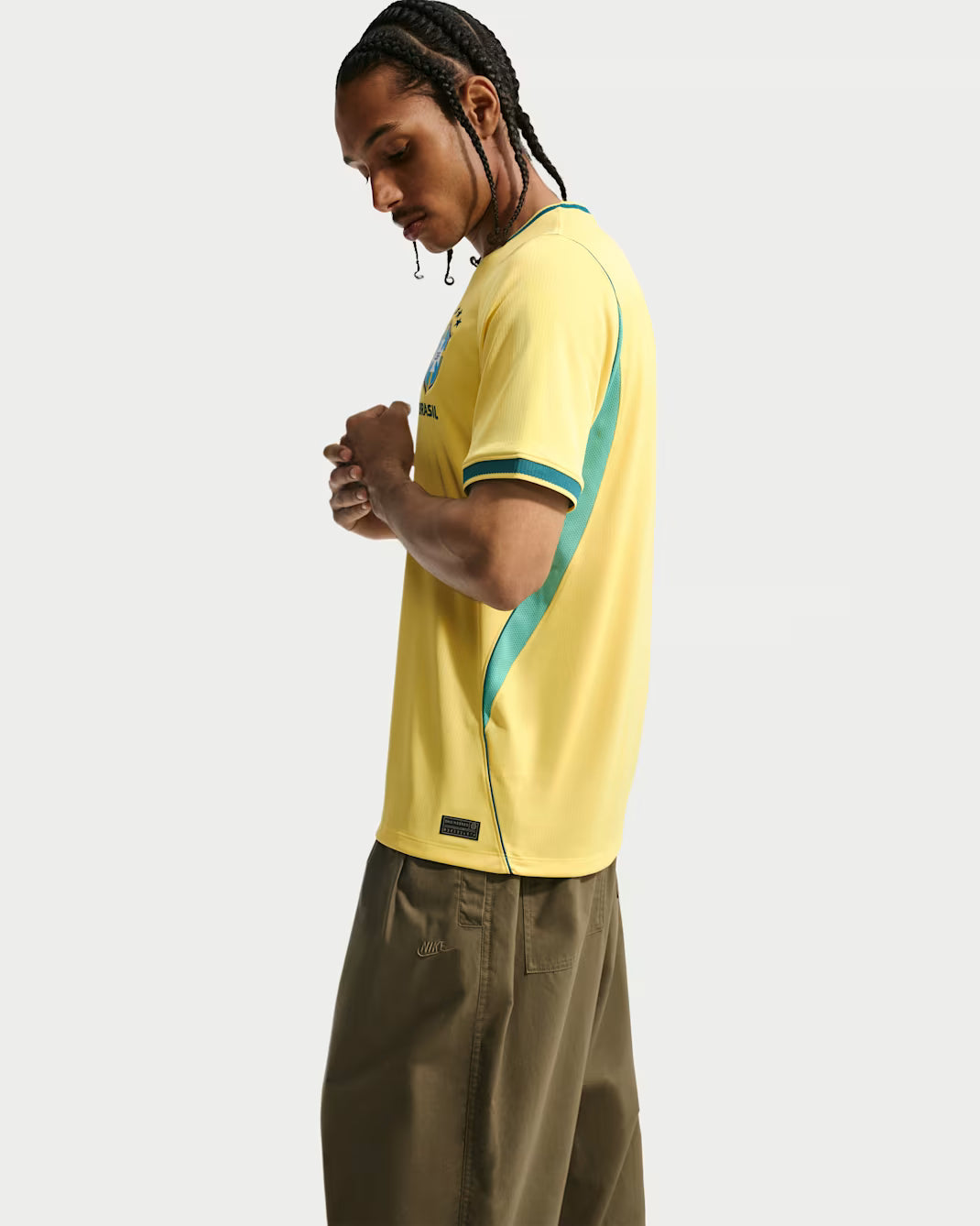 Nike Brazil Home Men's Soccer Jersey 2026 - Yellow