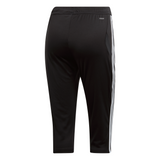 Pantalón adidas Tiro 19 3/4 W negro/blanco