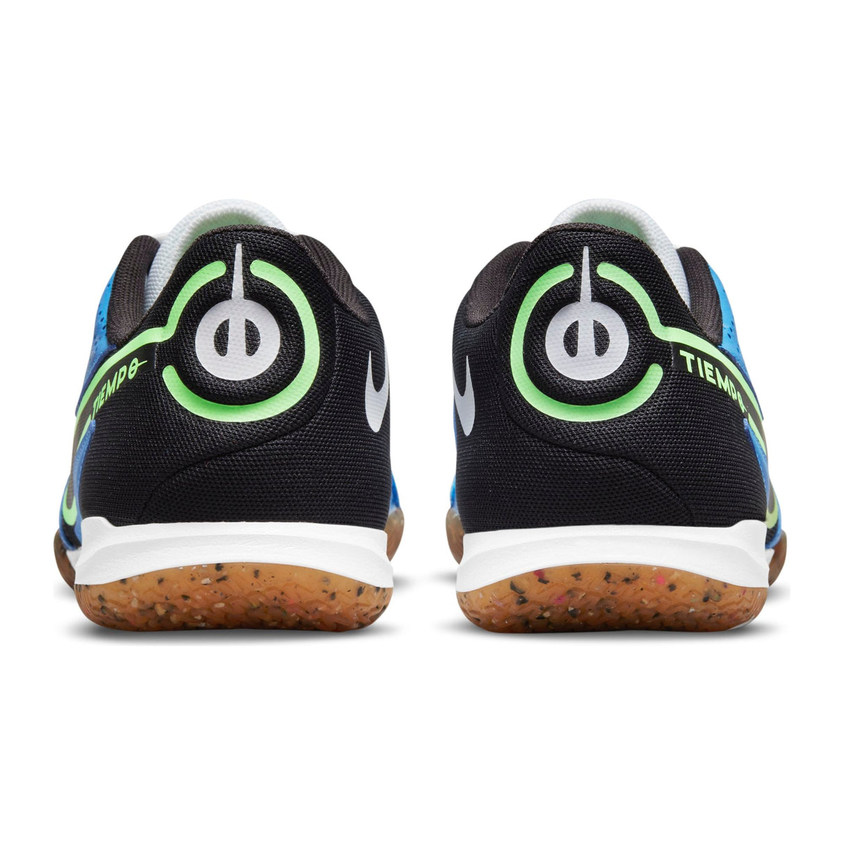 Nike Tiempo Legend 9 Academy IC Indoor Soccer Shoes - Blue/Black/Lime