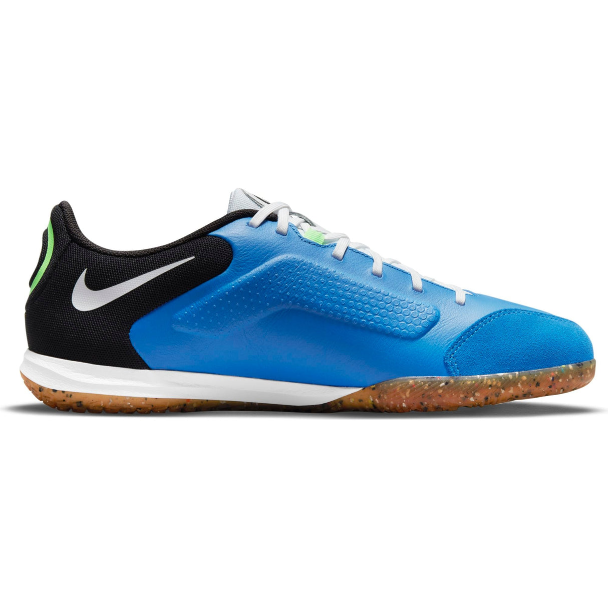 Nike Tiempo Legend 9 Academy IC Indoor Soccer Shoes - Blue/Black/Lime