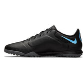 Nike Tiempo Legend 9 Academy TF Turfs Soccer Cleats - Black/Black/Iron Grey