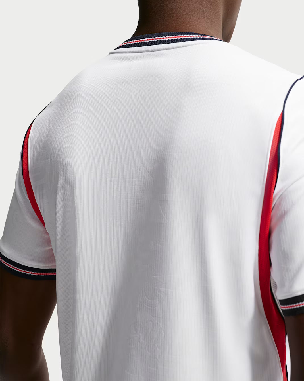 Nike England Home Men's Soccer Jersey 2026 - White/Speed Red/Obsidian/Obsidian