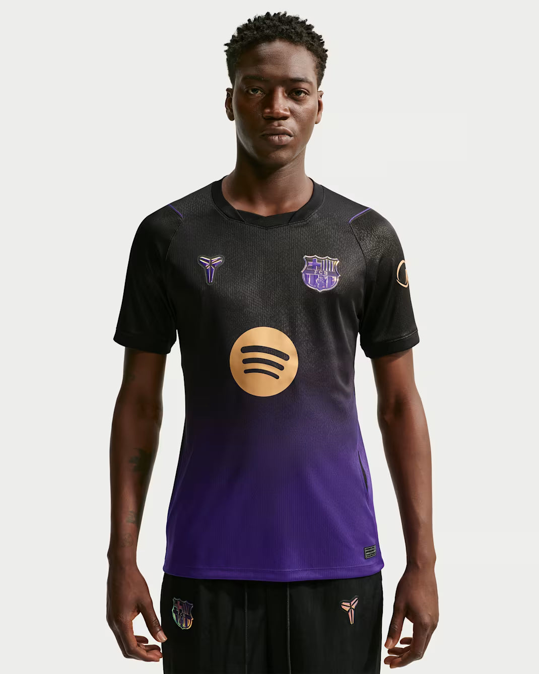 Nike Barcelona Away Men's Soccer Jersey 26/27 - Blue/Black