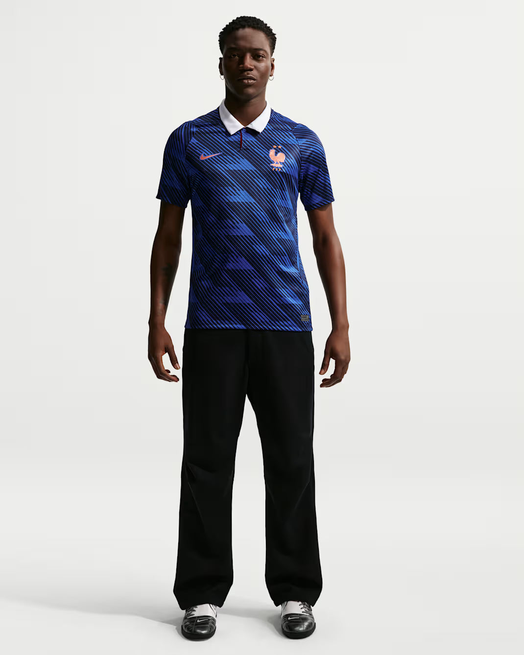 Nike France Home Men's Soccer Jersey 2026 - Game Royal/Blackened Blue/White/Metallic Copper