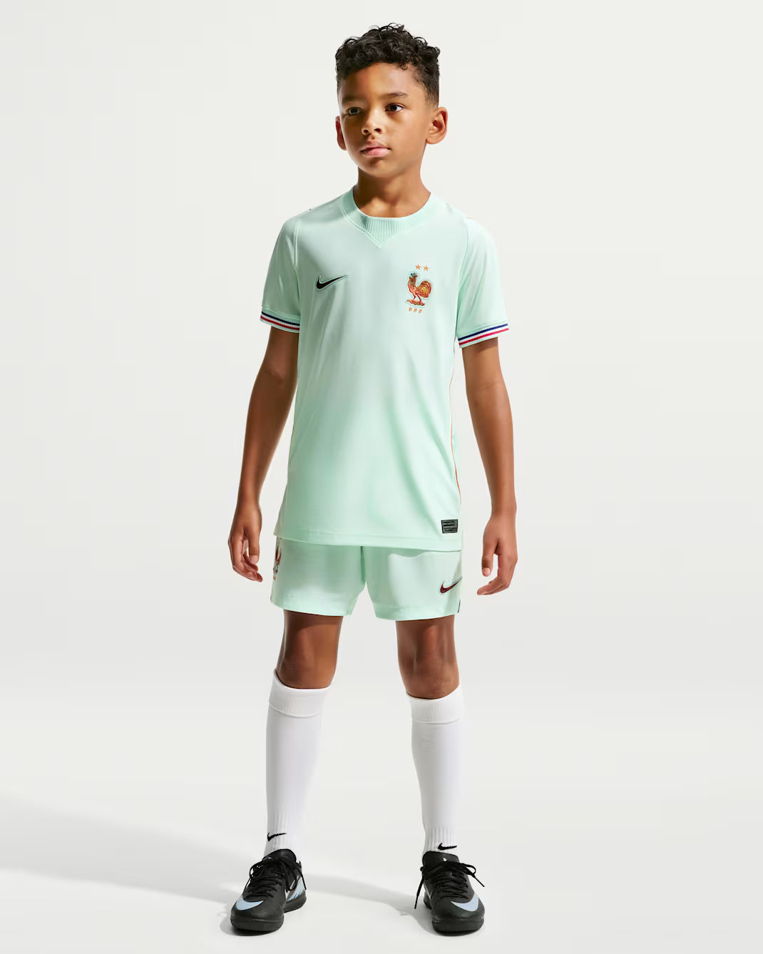 Nike France National Team 2026 Stadium Youth Away Jersey - Igloo/Monarch/Monarch
