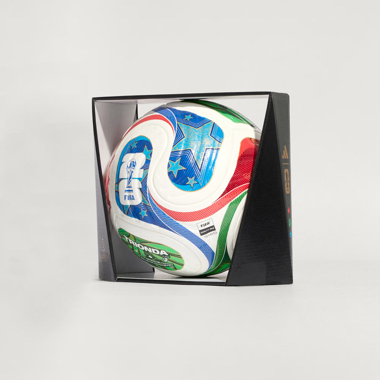 adidas FIFA World Cup 26™ Trionda Pro Soccer Ball- White/Blue/Red