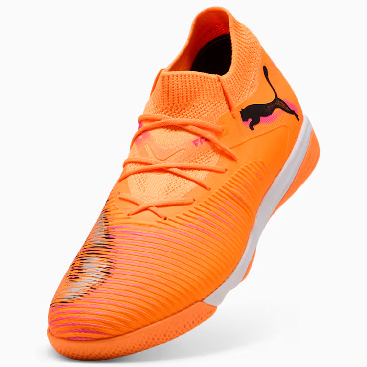 PUMA Future 8 Match IT Men's Soccer Shoes - Orange/Black