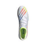 adidas Predator Edge 3 IN Men's Soccer Shoes - White/Yellow