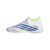 adidas Predator Edge 3 IN Men's Soccer Shoes - White/Yellow