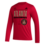 adidas MLS Pre Game Tee Team -Red
