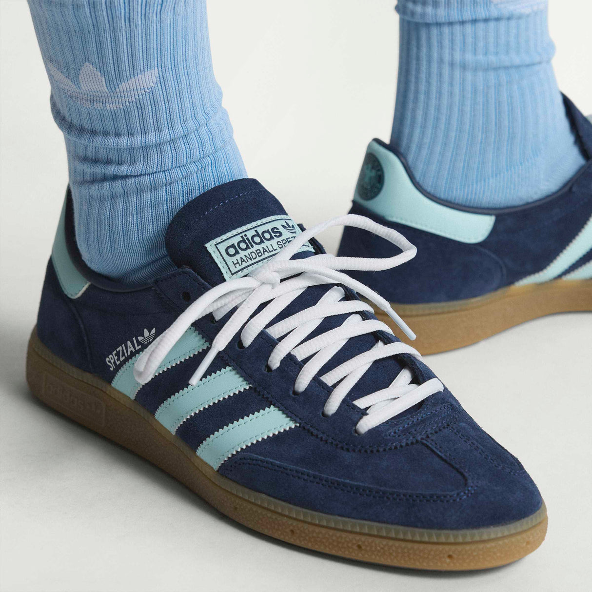Zapatillas Adidas Handball Spezial - Azul Marino/Blanco