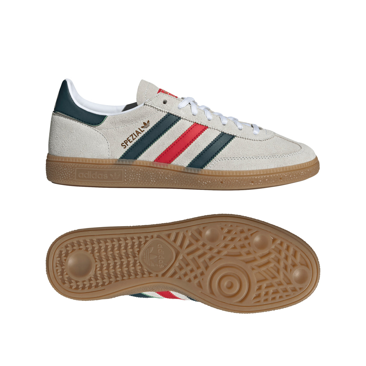 Tenis adidas Mexico Handball Spezial - Blanco/Escarlata