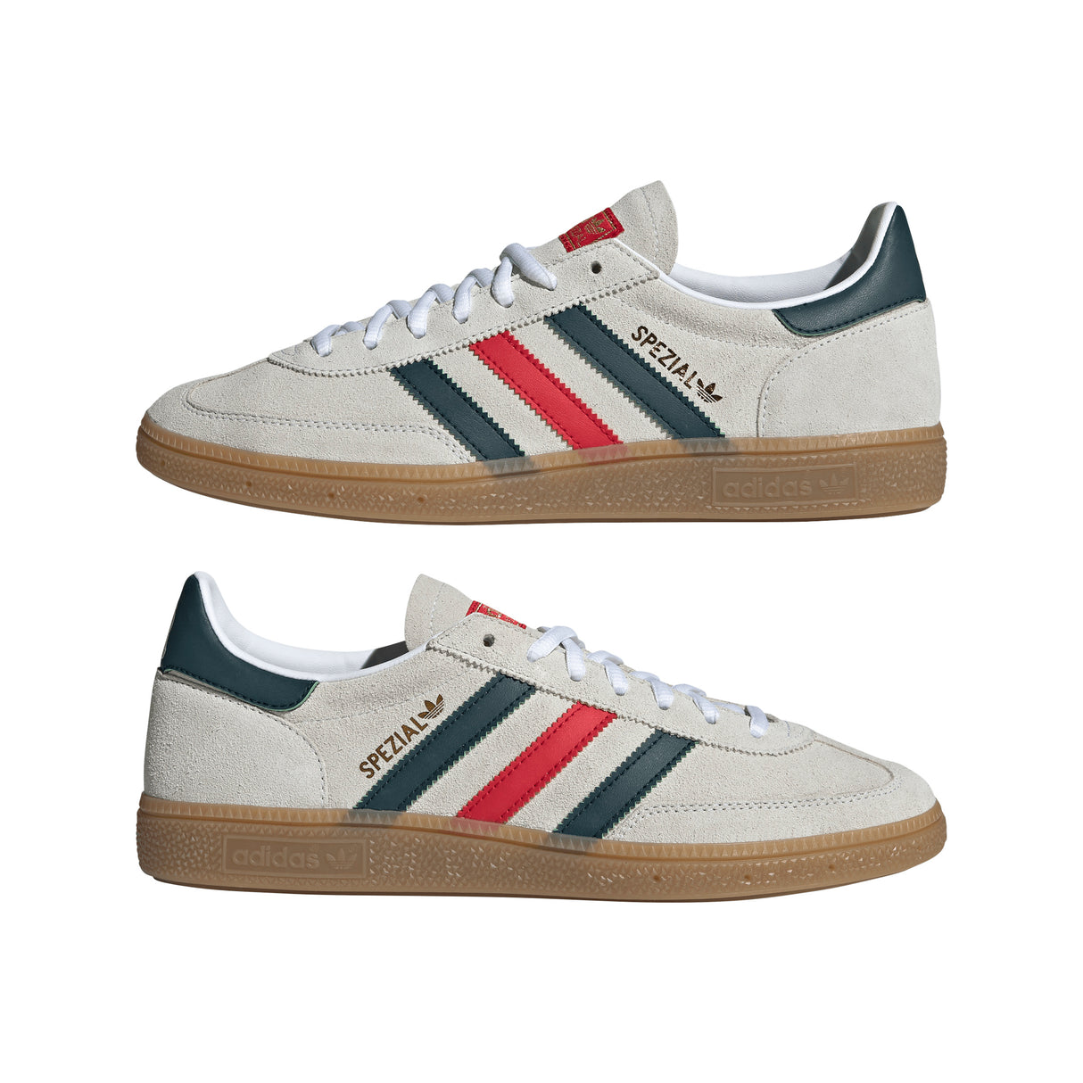 Tenis adidas Mexico Handball Spezial - Blanco/Escarlata