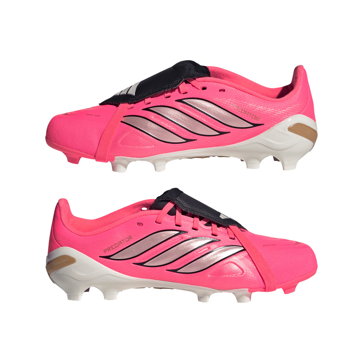 adidas Predator League Fold-Over Tongue Firm Ground Youth Soccer Cleats - Turquesa