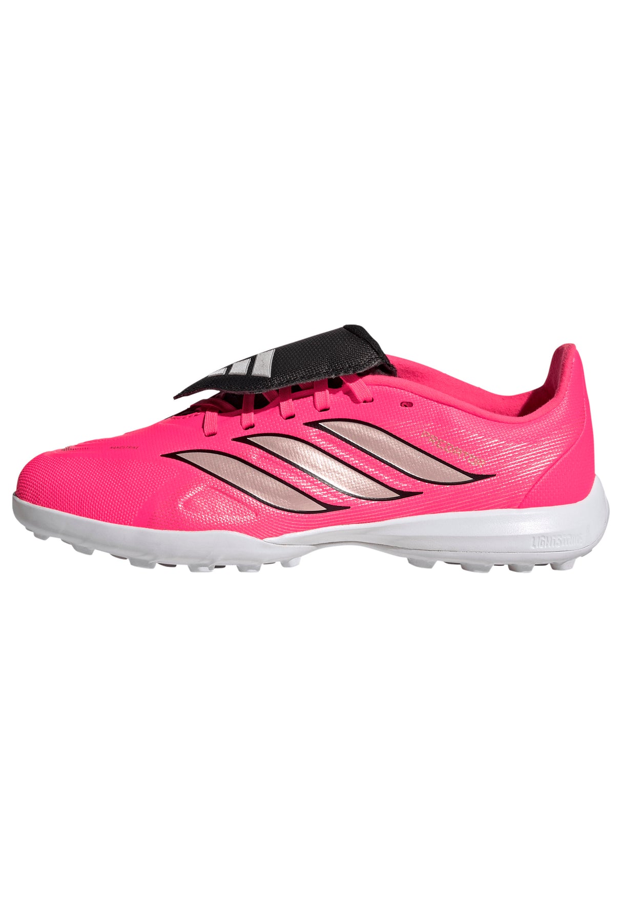 adidas Predator League Fold-Over Tongue Turf Youth Soccer Cleats -Turquesa