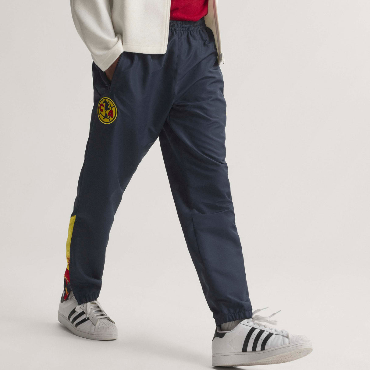 adidas Club America Stadium Men's Track Soccer Pants - Blue