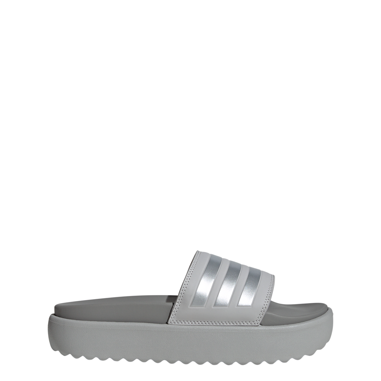 adidas Adilette Plataforma Gris Dos/S