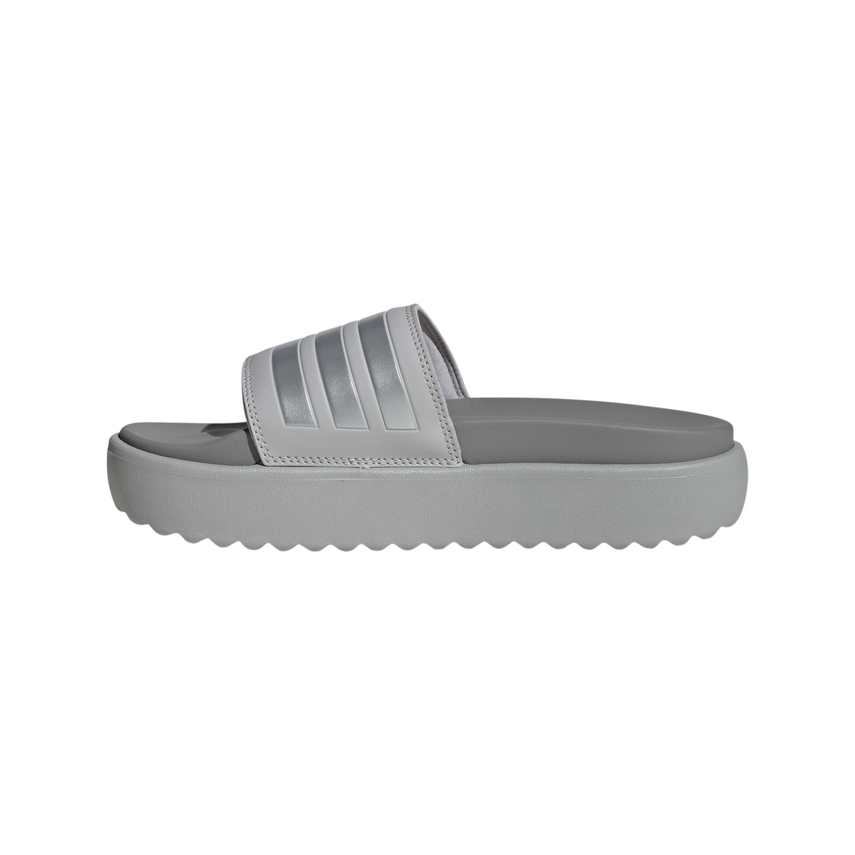 adidas Adilette Plataforma Gris Dos/S