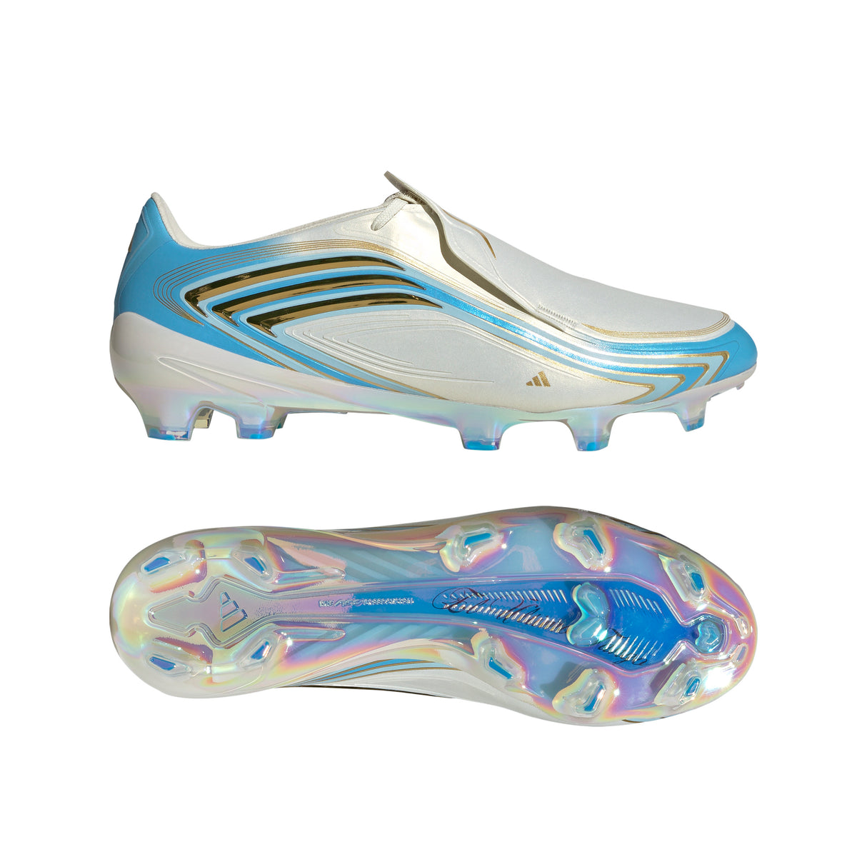 adidas F50 Messi Elite FG Firm Ground Men's Soccer Cleats - Blue